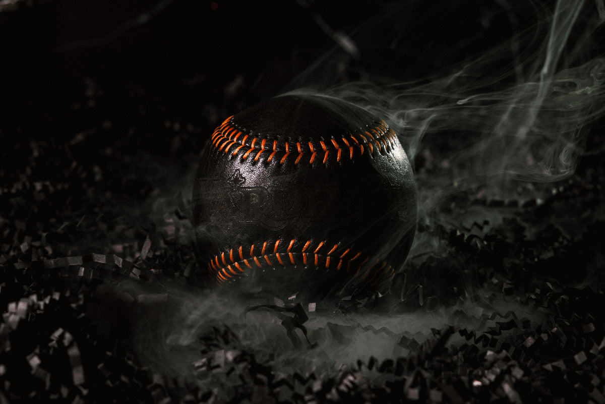 The Halloween Yardball in smoke and cobwebs