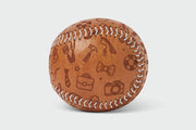 Father's Day Yardball engraved with dad-themed doodles