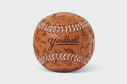 Father's Day Yardball engraved with Yardball script and doodles